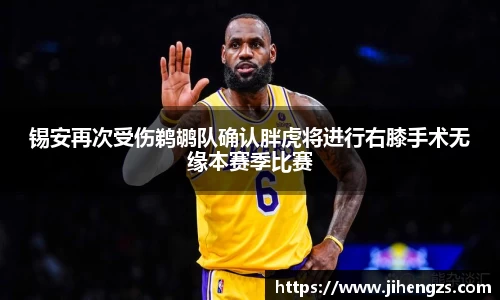锡安再次受伤鹈鹕队确认胖虎将进行右膝手术无缘本赛季比赛